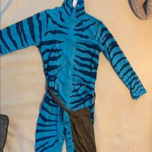 Girls dance Avatar costume